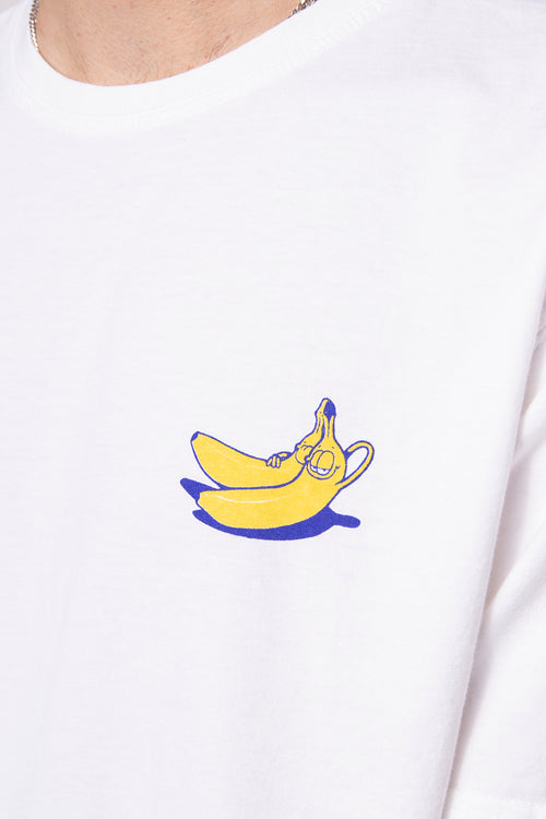 Washed Banana White T-Shirt