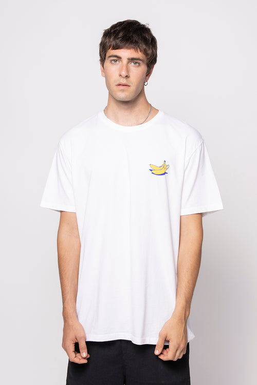 Washed Banana White T-Shirt