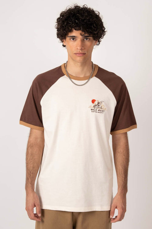 Wild West Ivory/ Brown T-Shirt