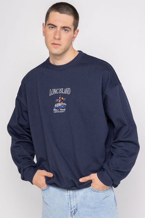 Sweatshirt Lighthouse Navy