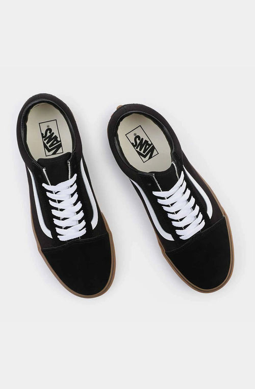 Vans Old Skool Gum Sole Black Sneakers