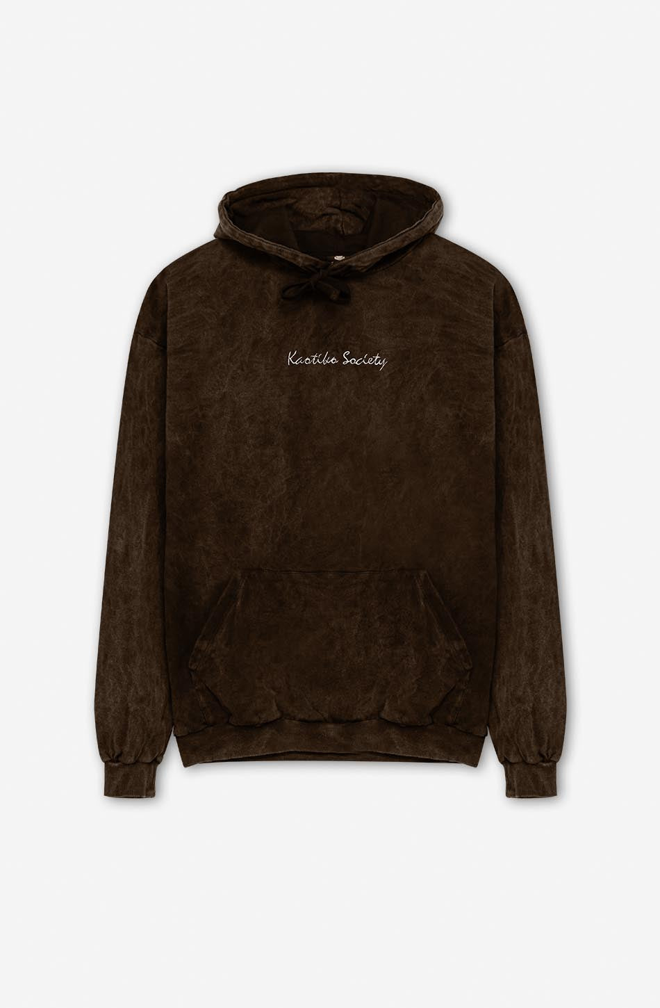 Washed Vancouver Society Brown Sweatshirt