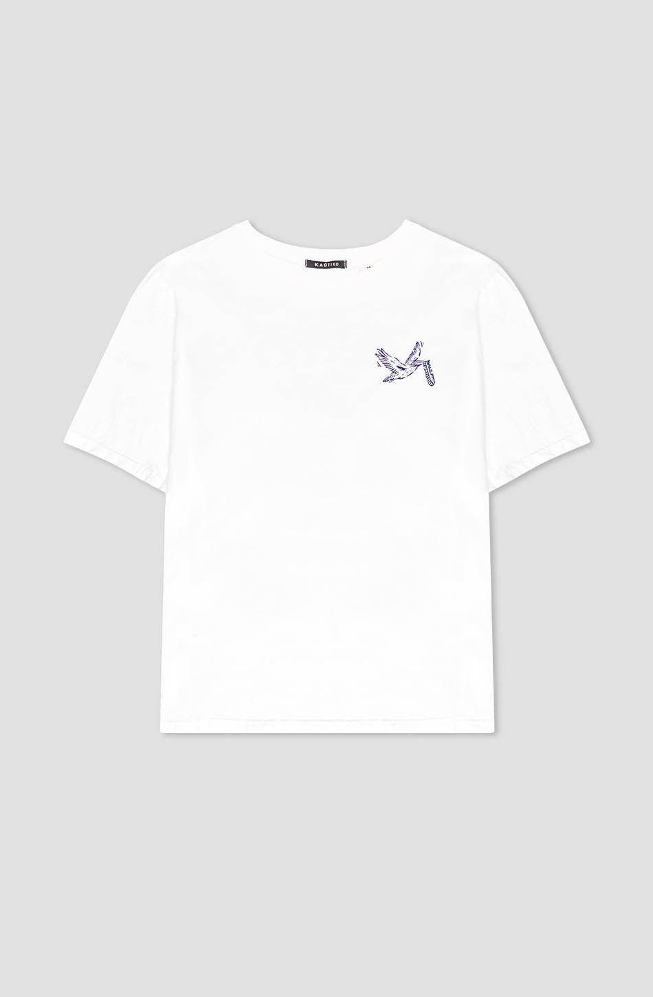 Washed Beach Bar White T-Shirt