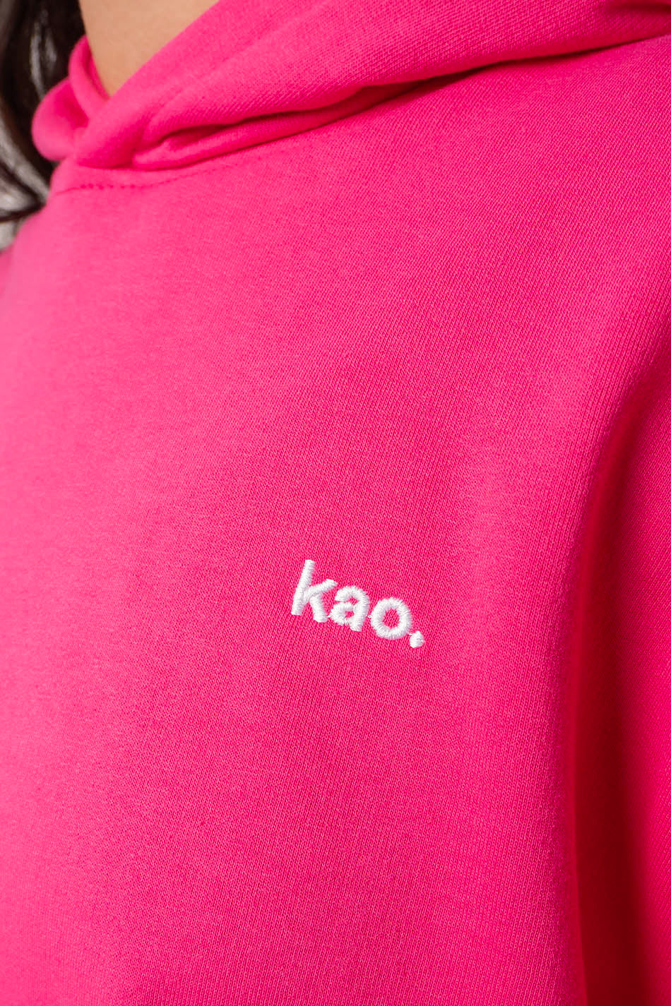 Sweat-shirt Alan Kao Fuchsia