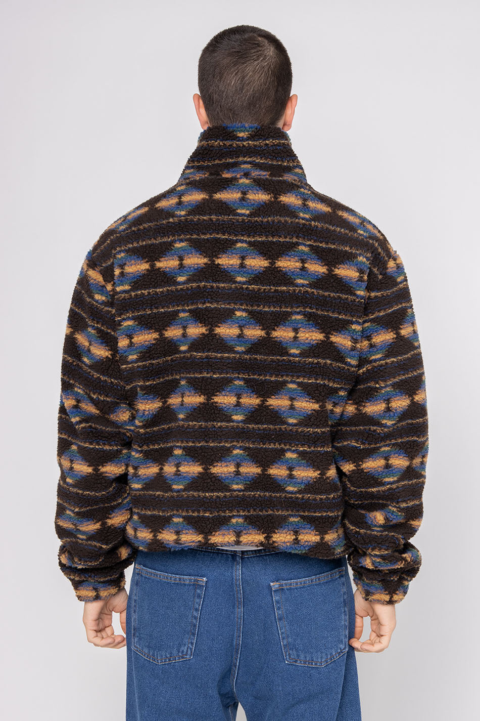 Zion Brown Fleece Jacket