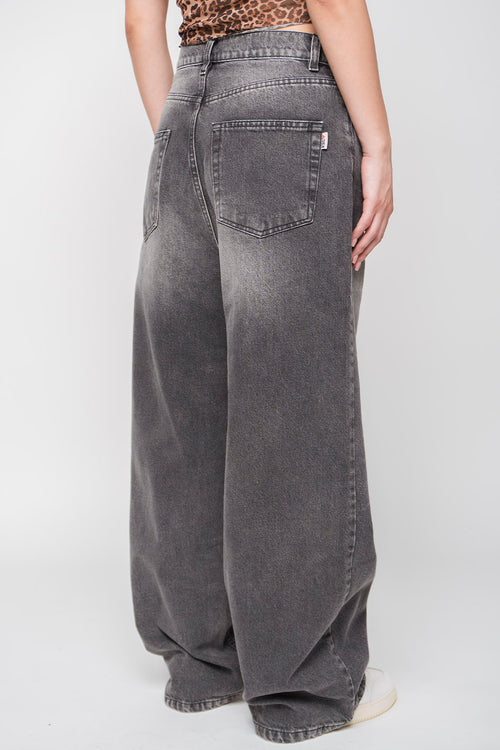 Black Loose Baggy Denim Jeans