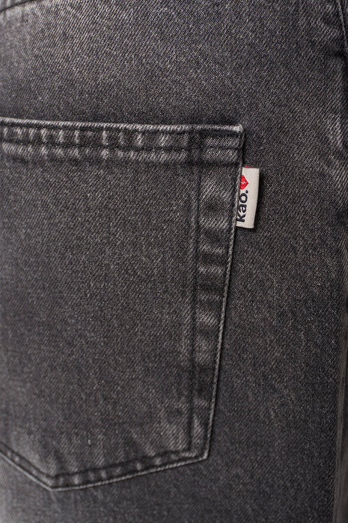 Pantalón Loose Baggy Denim Black