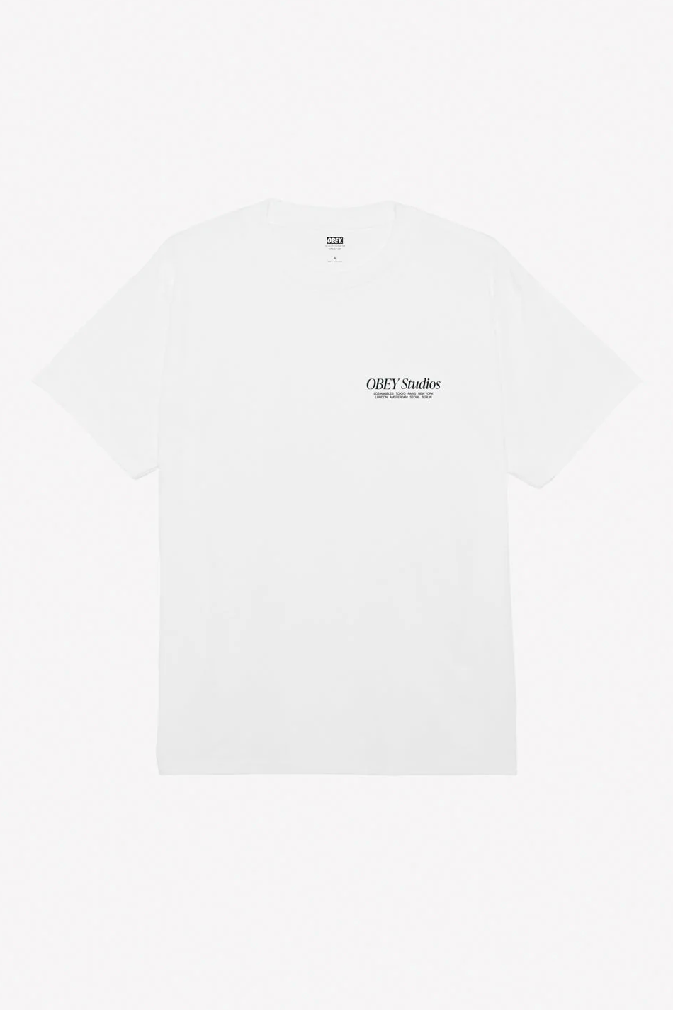 Obey Studios White T-Shirt