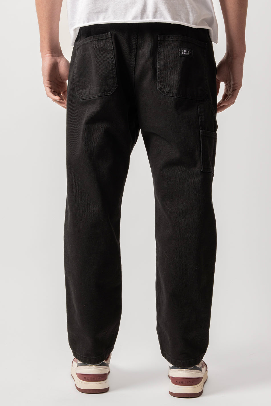 New Black Carpenter Trousers