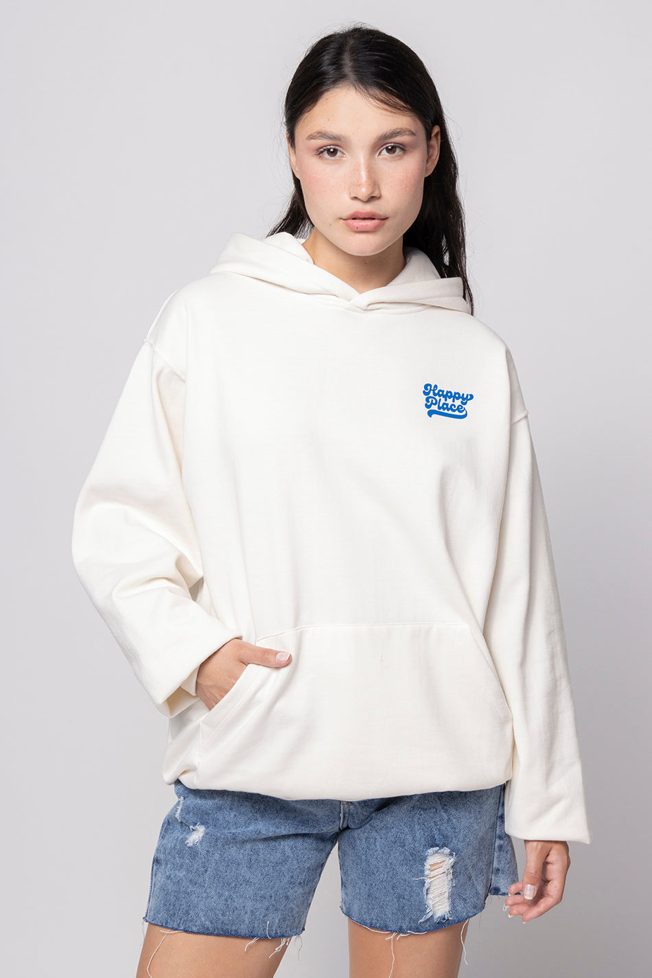 Happy Place Ivory Sweatshirt