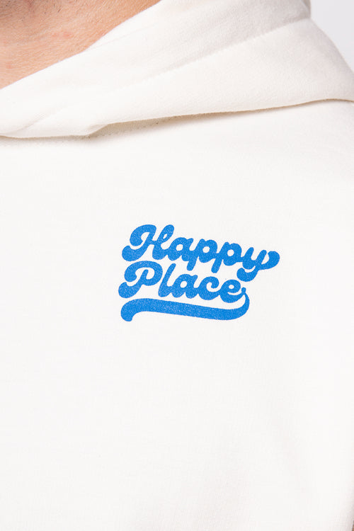 Sweatshirt Happy Place Ivory