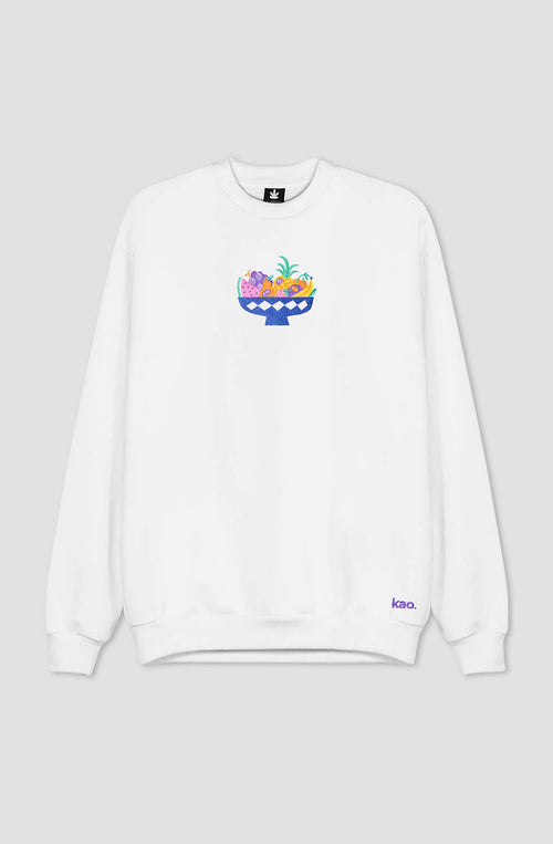 Sudadera Fruiterer White