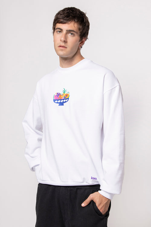 Sudadera Fruiterer White