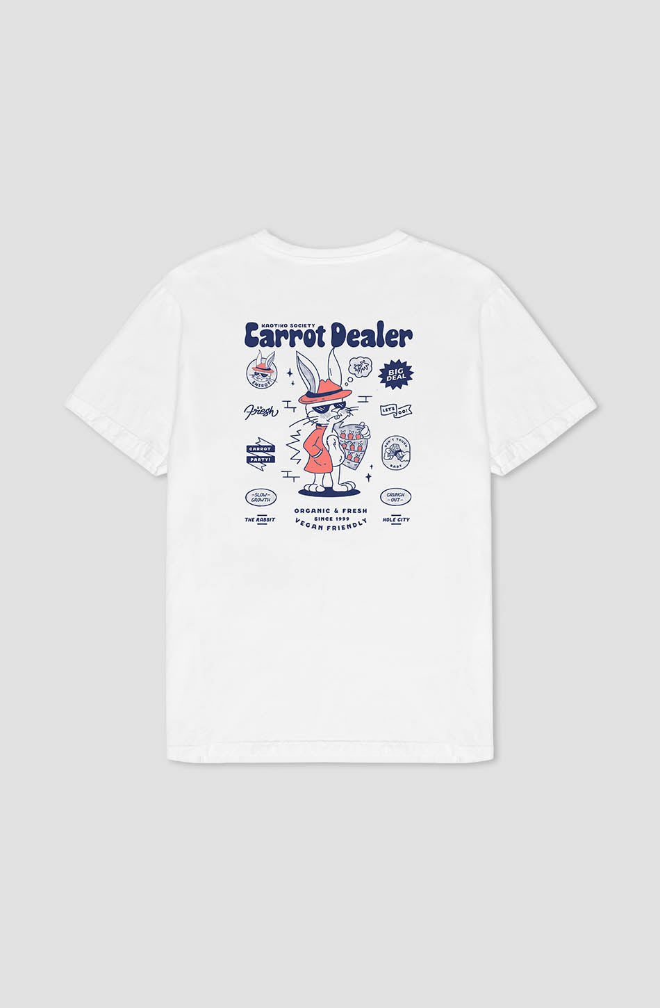 White Carrot Dealer Washed T-shirt