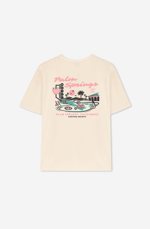 T-Shirt aus Palm Springs-Bio-Baumwolle