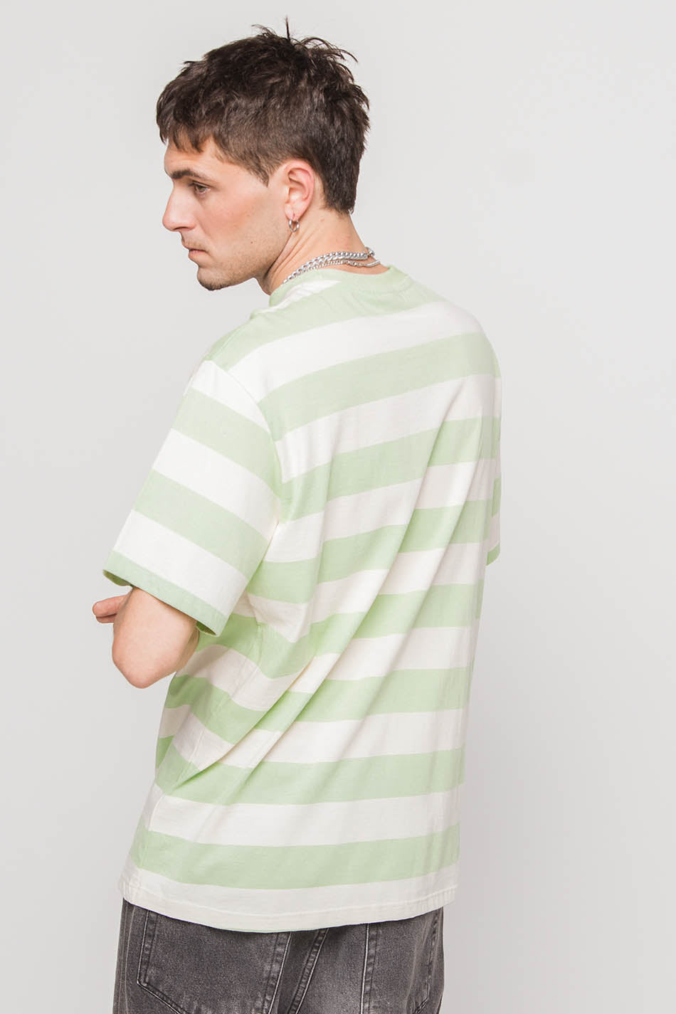 Mint Niall Stripes Orchid T-shirt