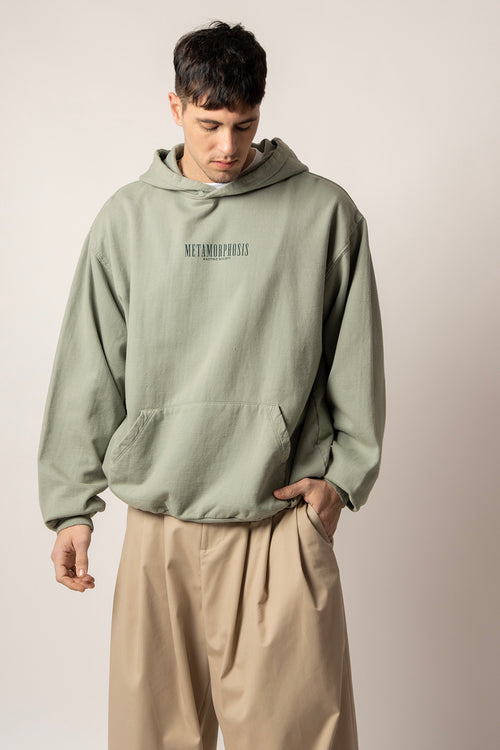 Washed Metamorphosis Light Green Sweatshirt