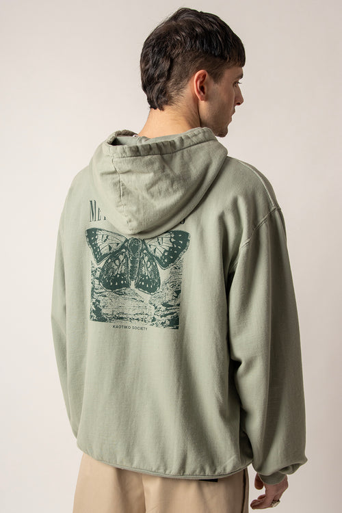 Washed Metamorphosis Light Green Sweatshirt