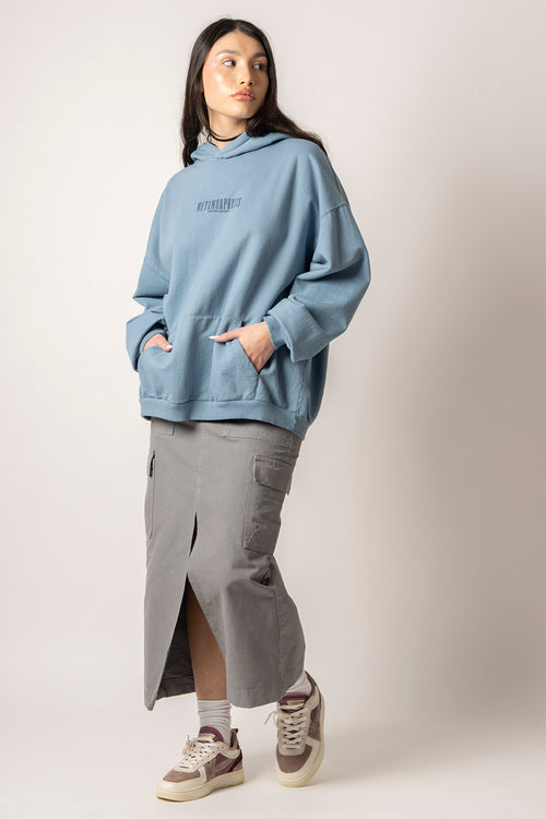 Verwaschenes Metamorphosis Blue Fly Sweatshirt