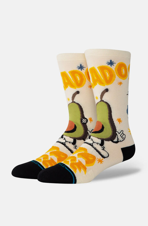 Stance Food Stand Crew Canvas-Socken