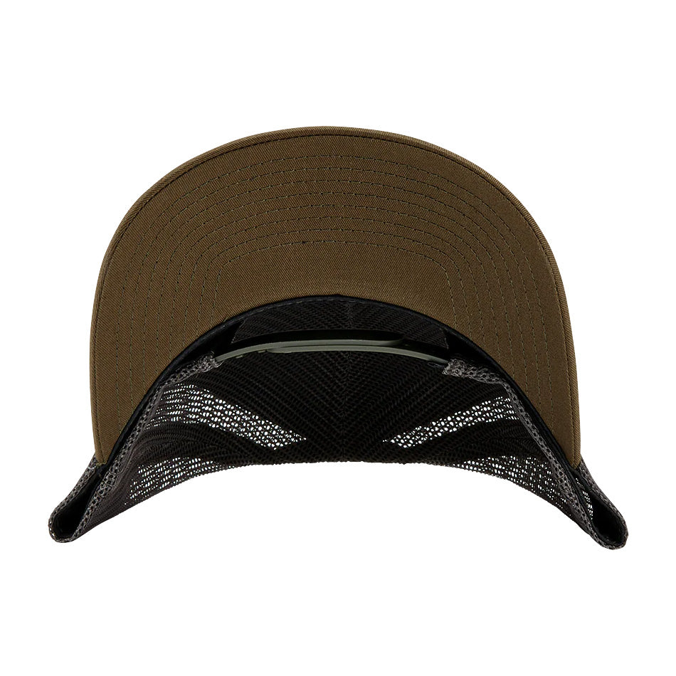 Nixon Iconed Trucker Hat Dark Olive