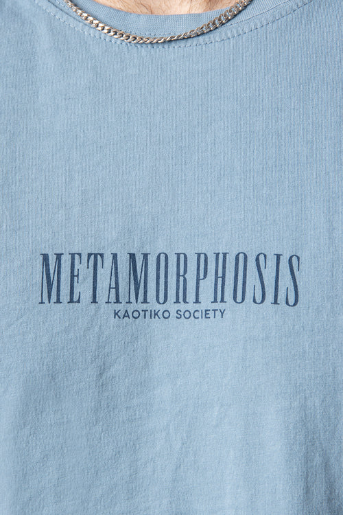 Verwaschenes Metamorphosis Blue Fly T-Shirt