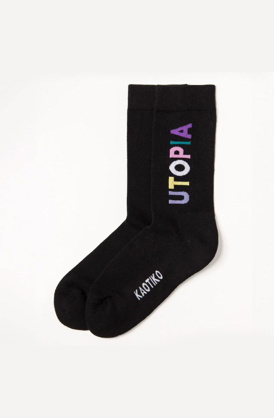 Utopia Schwarze Socke