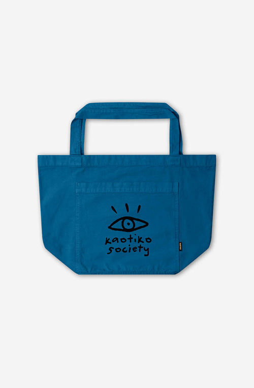 Einkaufstasche Urban Eye Washed Blue