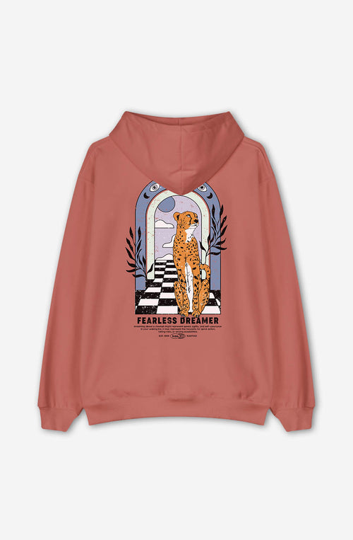 Fearless Dream Burgunderrotes Sweatshirt