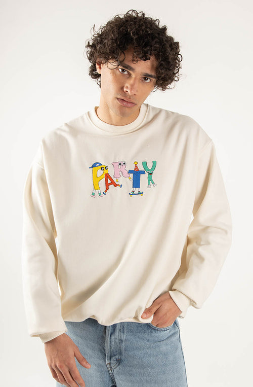 Party Ivory Sweatshirt