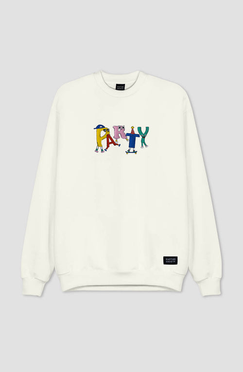 Party Ivory Sweatshirt