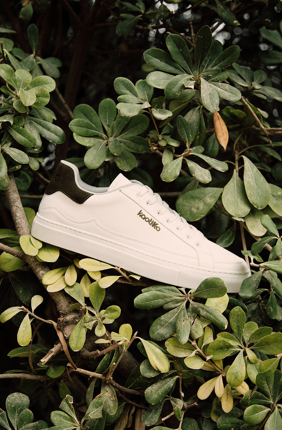 ACBC x Kaotiko White / Green Sneakers