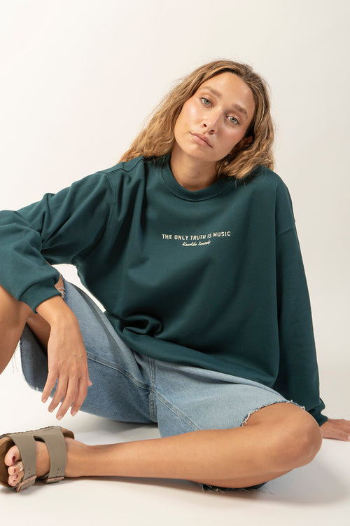 The Only Truth Is Music Salvia Sweatshirt