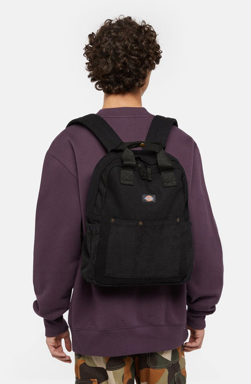 Schwarzer Cord-Rucksack von Dickies