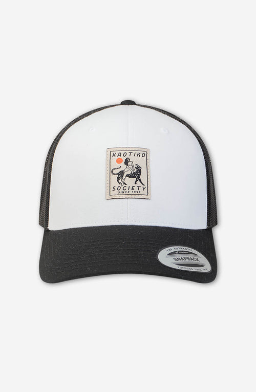 Casquette Trucker Femme Tigre Noir / Blanc