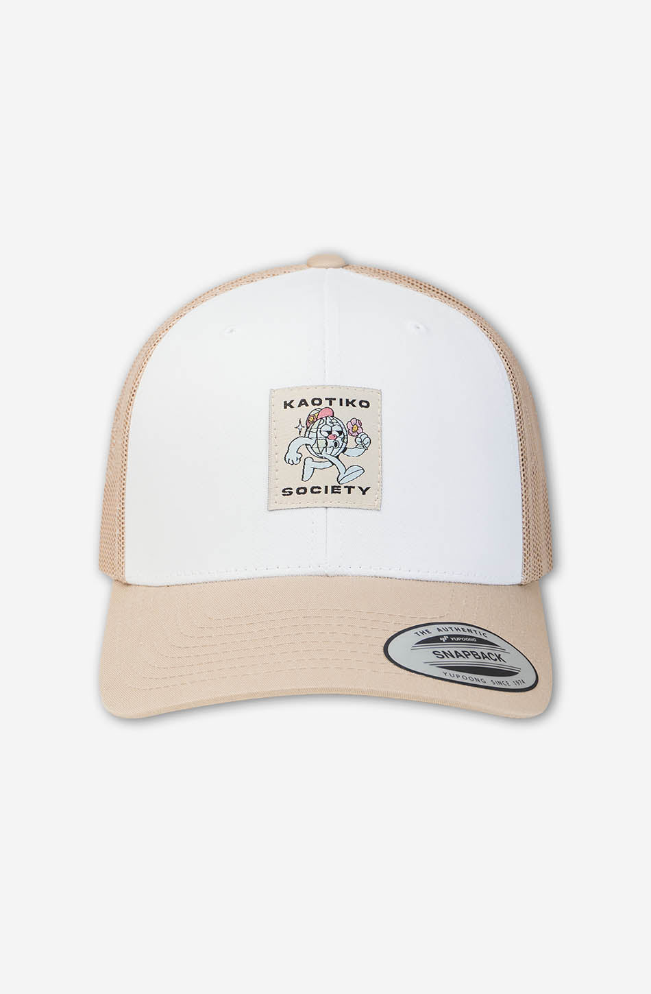 Casquette Trucker World Kaki/ Blanc