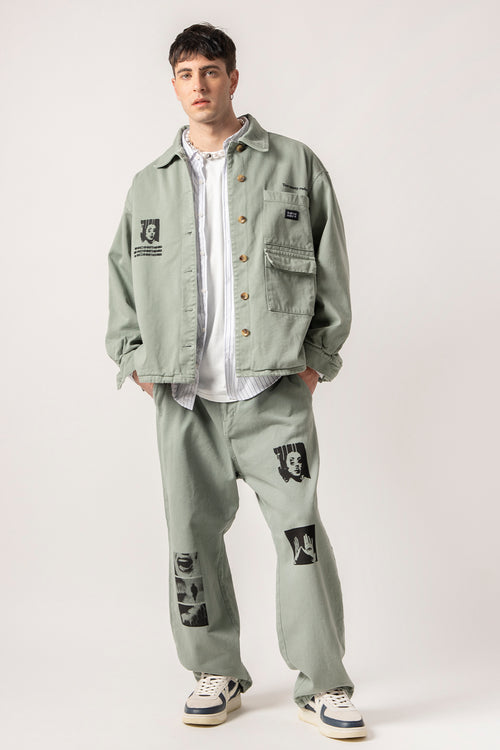 Taschen Too Many Rules Weiche Army-Jacke