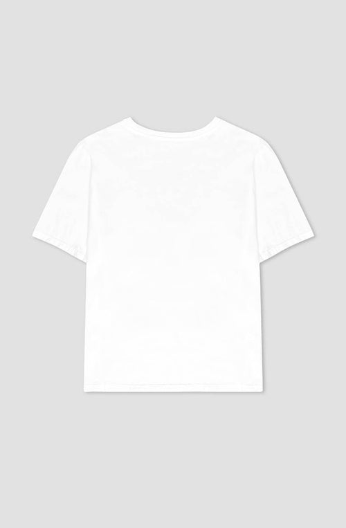 Washed Punk Angel White T-shirt