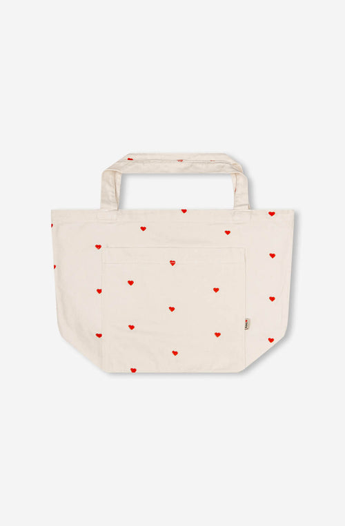 Tote Bag Multiheart Ivory