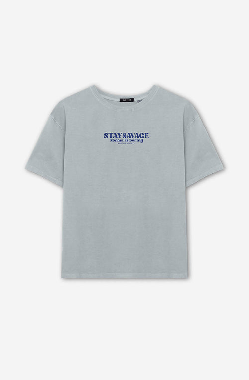 Washed Stay Savage Steel T-Shirt 