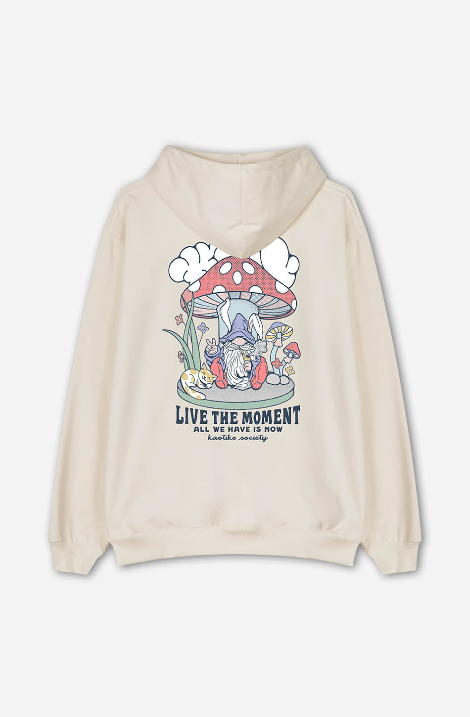 Live The Moment Bone Sweatshirt