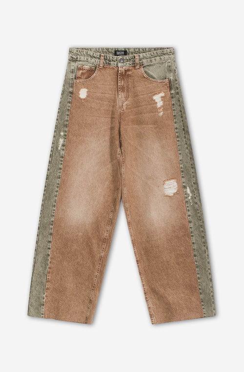 Pantalón Tusa Washed Army/ Brown