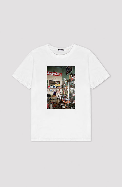 Washed Takayama White T-shirt