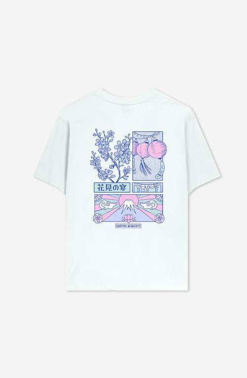 T-shirt Tokyo Cement rose délavé