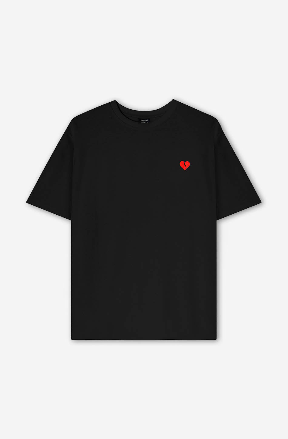 Camiseta Dino Heart Black