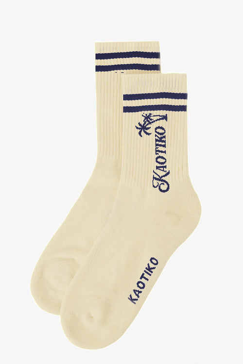 Chaussettes Palm Beach Ivory