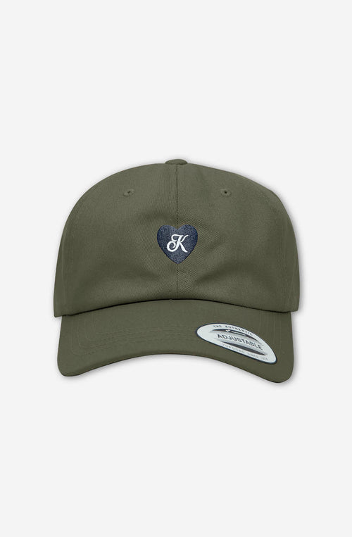 Casquette Heart K Burnt Olive