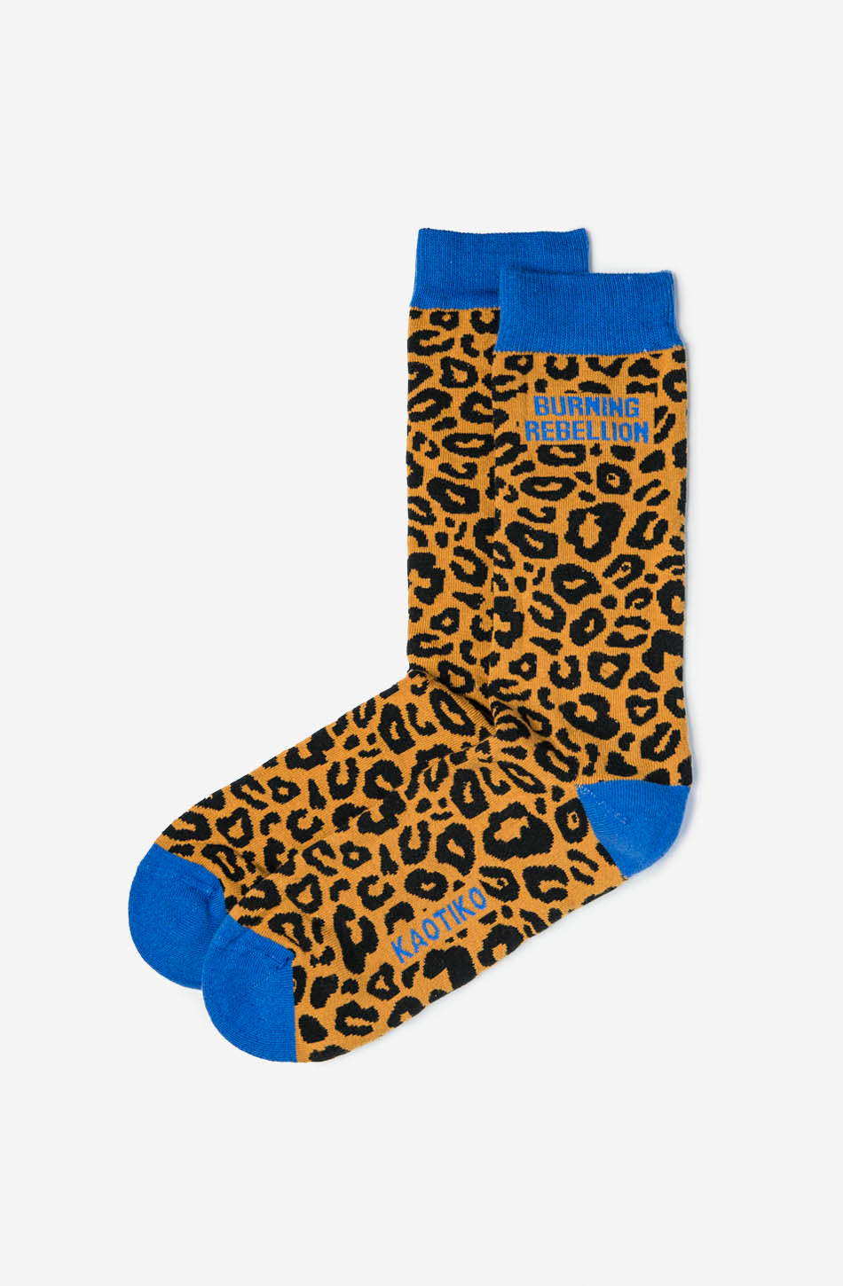 Burning Rebellion Leopard Socks