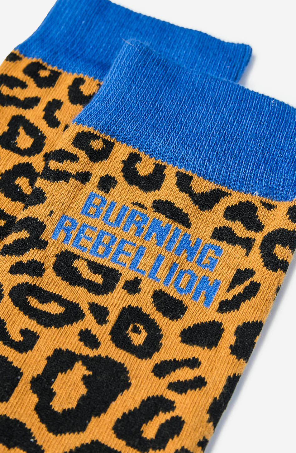 Burning Rebellion Leopard Socks