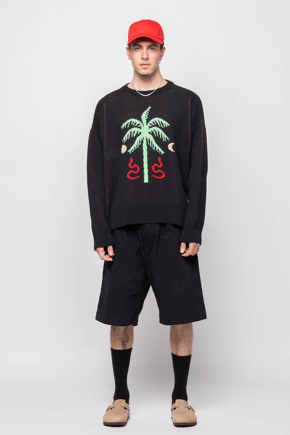 Jungle Black Sweater